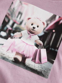 NAME IT Bluse Votea Dawn Pink Bear